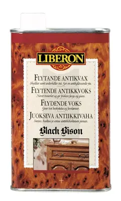 Black Bison Flytende Antikk Voks Fargeløs - 0,5 L 
