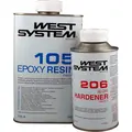 West systemn epoxy A-Pakke 1,2 Kg 1,2 Kg - Herder 206