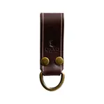 Oxxe beltehempe - Burgunder D-ring - Antikk messing