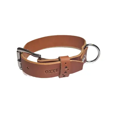Hundehalsbånd enkel OXXE 43 - Brun 
