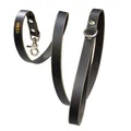 Hundekobbel m/ triggersnap 144 cm- Svart M/ Dring