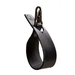 Oxxel&#248;kka 30 cm - Svart Karabinkrok flat - Antikk messing