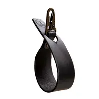 Oxxel&#248;kka 30 cm - Svart Karabinkrok flat - Antikk messing