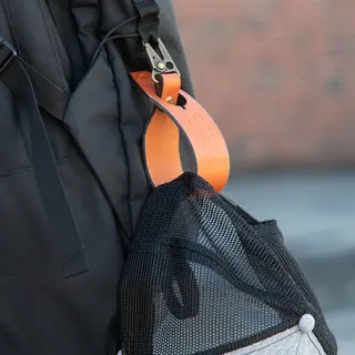 Oxxel&#248;kka 30 cm - Brun Karabinkrok flat - Antikk messing