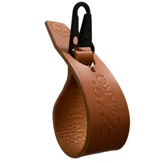 Oxxel&#248;kka 30 cm - Brun Karabinkrok flat - Svart matt