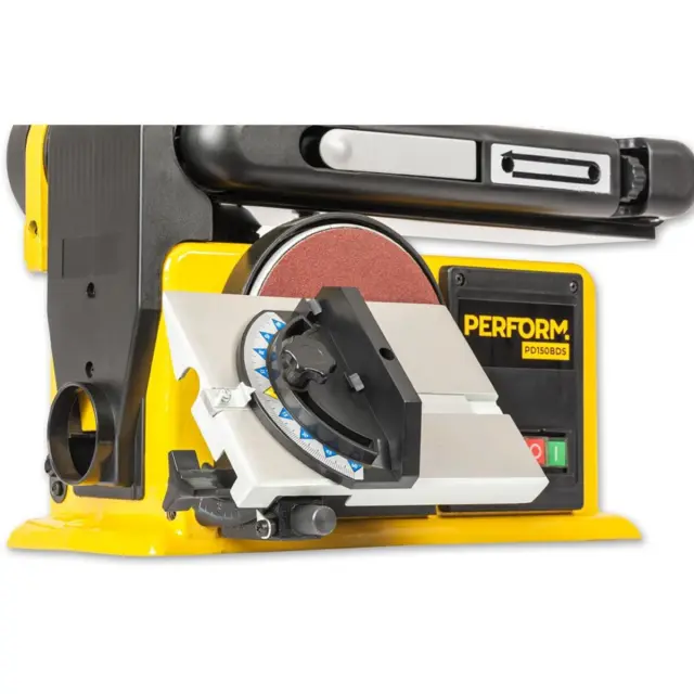 PD150BDS bånd- og skivesliper 230 V Perform – 100 mm bånd og 150 mm skive 