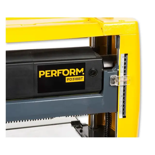 PD318BT tykkelseshøvel, 230 V Perform, Benkmodel 