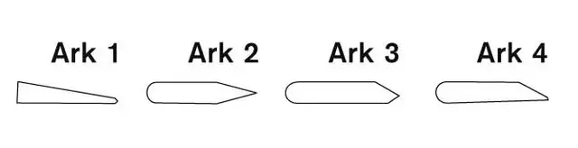 Arkansasbryne, Ark 1, Pfeil 