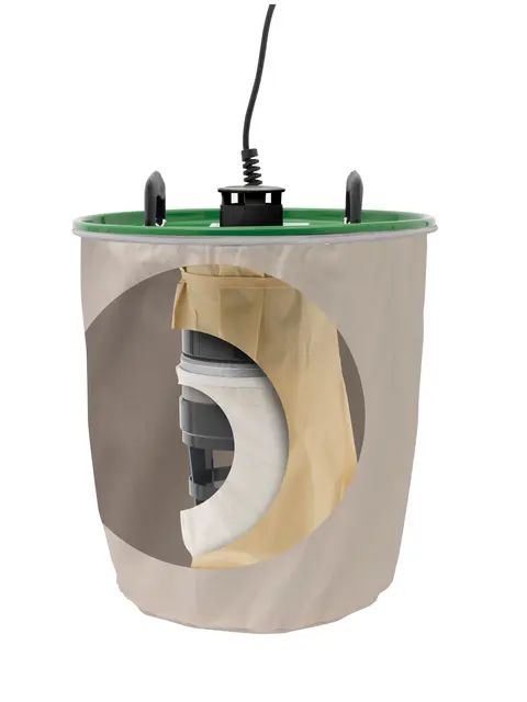 CamVac CGV286-3 Kompakt sponavsug 