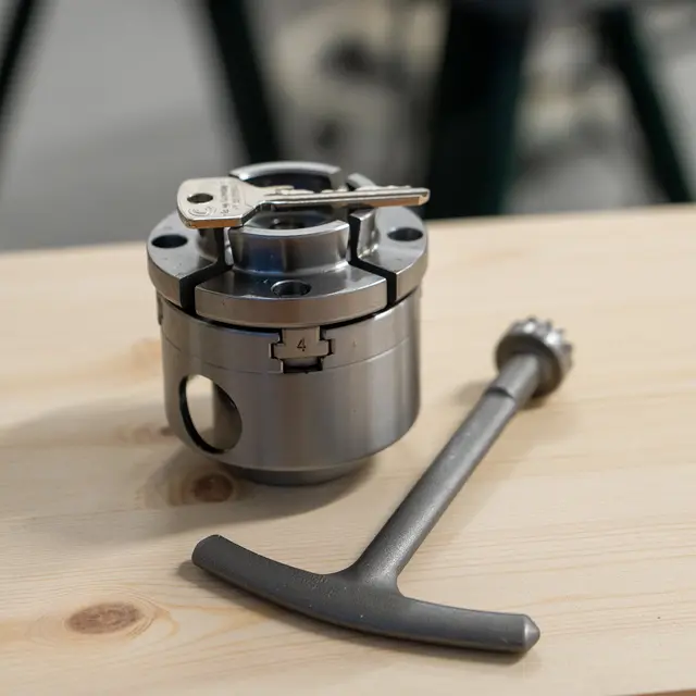 SC2 2-1/2" mini chuck-pakke, M33 x 3.5 Record Power 