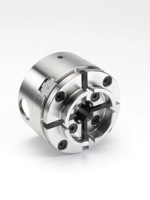 SC3 chuck-pakke 1" × 8 TPI Planskive 87 mm Record Power 