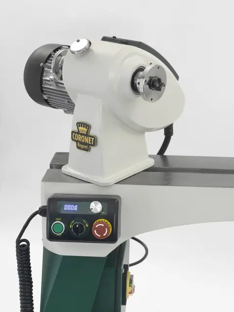 Coronet Regent dreiebenk 230 V M33 × 3,5 Record Power 