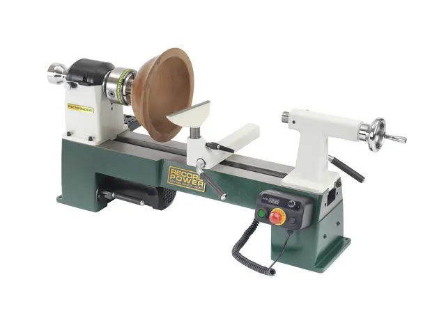 Pathfinder elektronisk tredreiebenk Record Power 