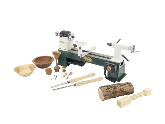 Pathfinder elektronisk tredreiebenk Record Power 