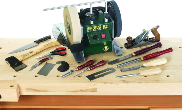 250mm våtslipemaskin – pakke Record Power 