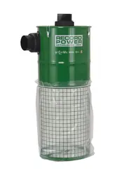 CamVac Veggmontert Syklonoppsamler 150L 2 stk. 100 mm koblinger, Record Power