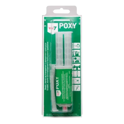 Superepoxy - Poxy7 M. 2 Blanderør 