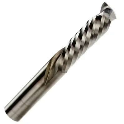 Spiralfres, Ø 6mm.  Rett Notfres 1-skjærs, Opp-Ned. Skjærelengde. 32mm 