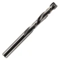 Spiralfres, Ø 4mm.  Rett Notfres 2-skjærs, Opp-Ned. Skjærelengde. 32mm