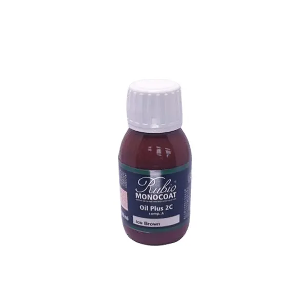 Rubio Monocoat - Ice Brown. 100ml Oil Plus 2C A 