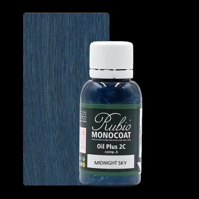Rubio Monocoat - Midnight Sky. 100ml Oil Plus 2C A 