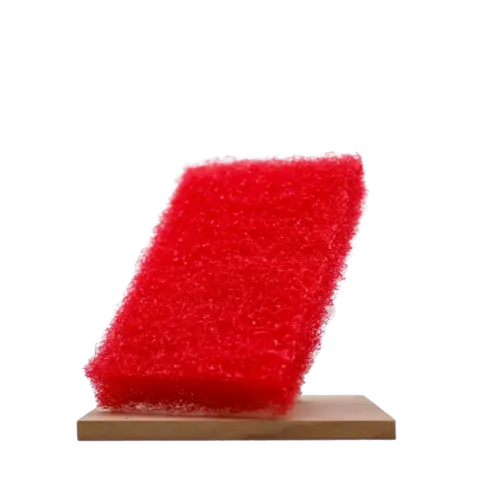 Pad Rød 115x250mm scrubby