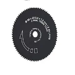 HSS sagblad &#216;89mm &#248;10mm 80T Passer Scheppach  PL-285