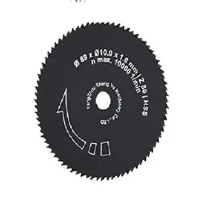 HSS sagblad &#216;89mm &#248;10mm 80T Passer Scheppach  PL-285