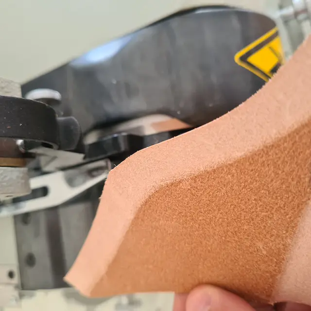 Lærtynnemaskin / skiver HA50KT 50 mm Komplett med bord 