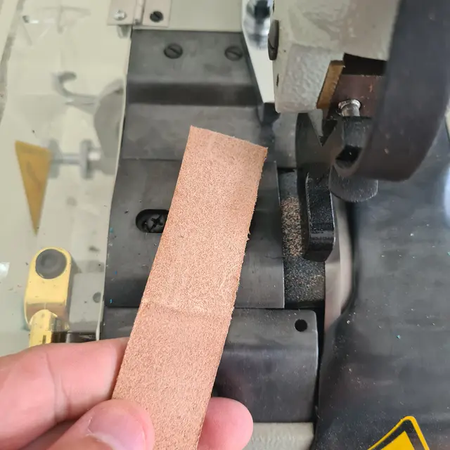 Lærtynnemaskin / skiver HA50KT 50 mm Komplett med bord 