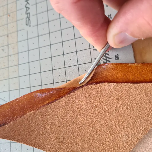 Lærtynnemaskin / skiver HA50KT 50 mm Komplett med bord 