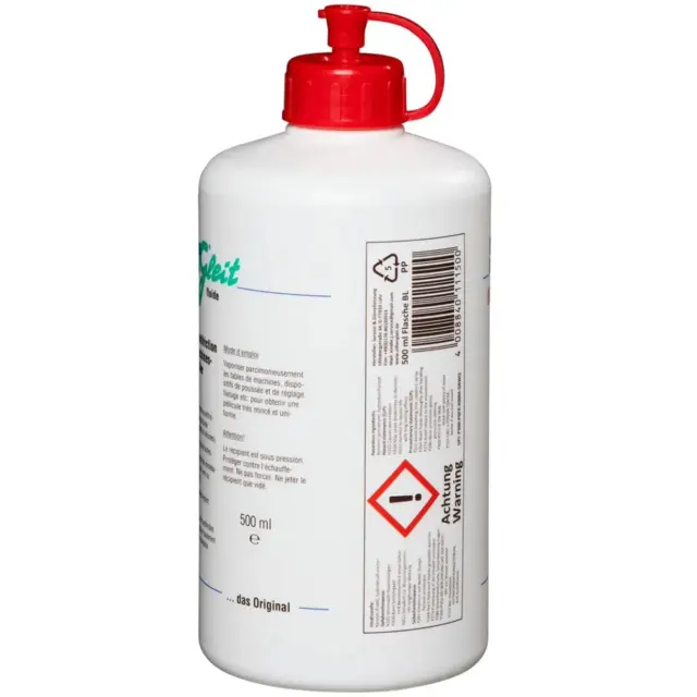 Silbergleit flytende maskinvoks 500 ml Klassisk, med aluminiumspartikler 