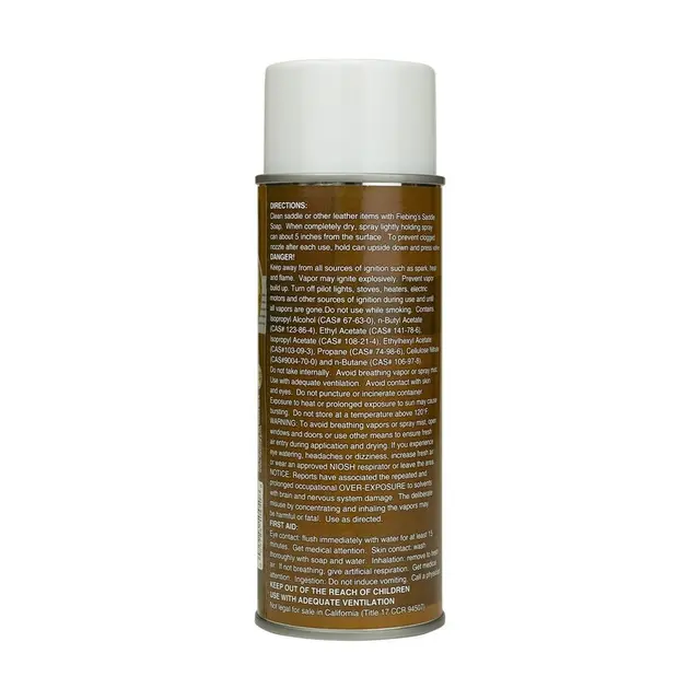 Sadel lakk sprayflaske - Blank Fiebings 300 gram 