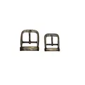 Spenne m/ smygstol 20 mm AM-  1 stk Antikk messing