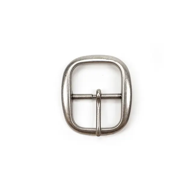 Spenne dobbel 32 mm antikk nikkel 