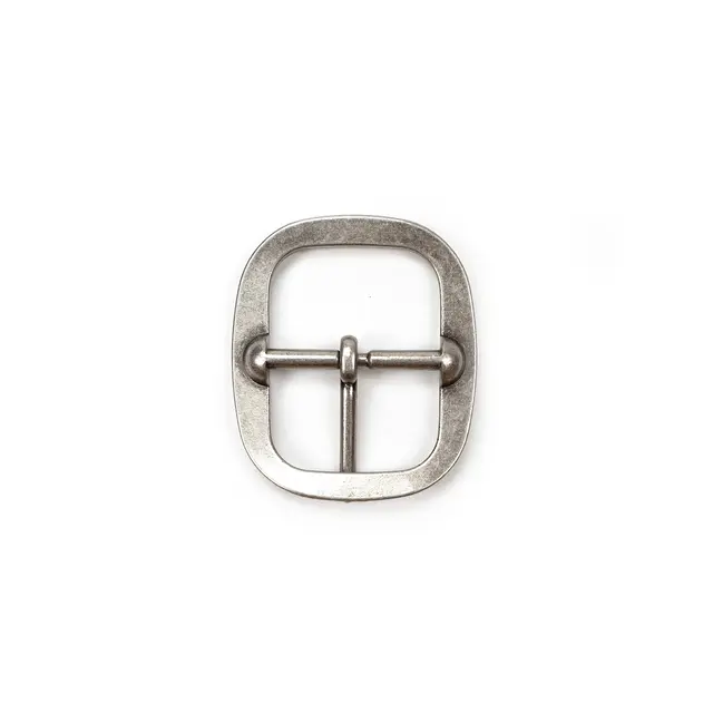 Spenne dobbel 32 mm antikk nikkel 