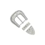 Spenne &quot;Victoria&quot; 3 deler - 38 mm S&#248;lvbelagt