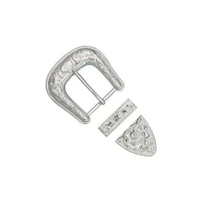 Spenne "Victoria" 3 deler - 38 mm Sølvbelagt 