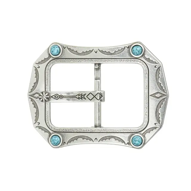 Spenne Rosa- 32 mm - Antikk stål 