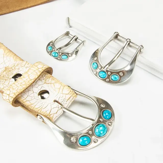 Spenne Pecos - 32 mm - Antikk stål 