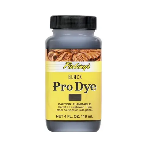 PRO Dye l&#230;rfarge - Svart Spritbase - oil 118 ml