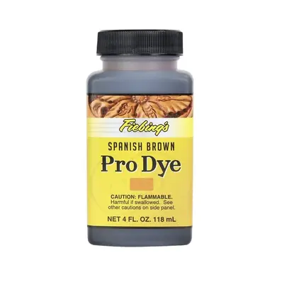 PRO Dye lærfarge - Spanish Brown Spritbase - oil 118 ml 