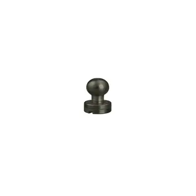 Geværknapp 5,5x8 mm - Svart - 10 pak 