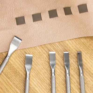 Slotmeisel 12 mm bredde Rustfritt stål 