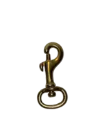 Karabinkrok 55x20 mm - Messing