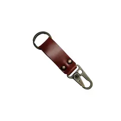Karabinkrok flat 20 mm - Svart matt