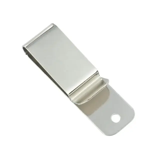 Belteklips 22x76 mm - NP Nikkelfarge 