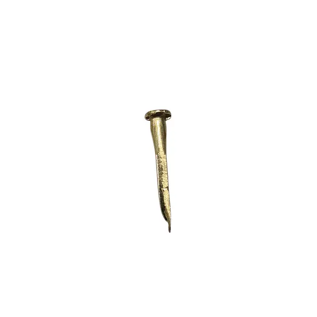Messing tacks for skosåling -12,7 mm Massiv messing 