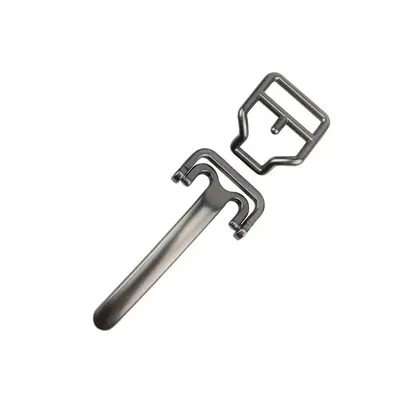 Veskelås 25 mm - Cinch Clasp - Gunmetall 