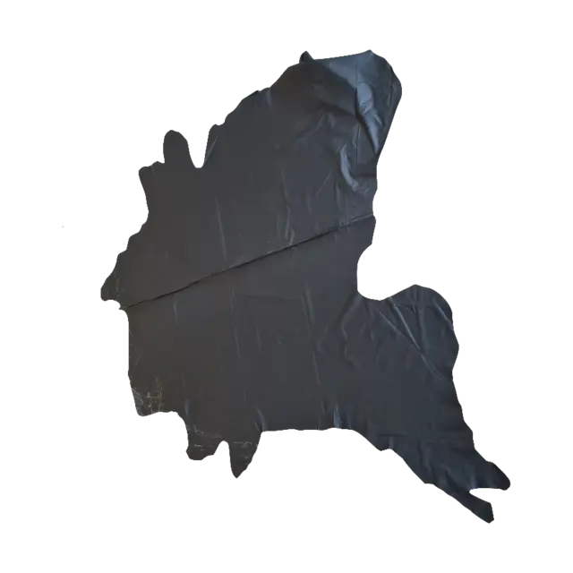 Møbelhud Brasiliansk - Svart - Hel hud 0.9-1.1 mm tykkelse 